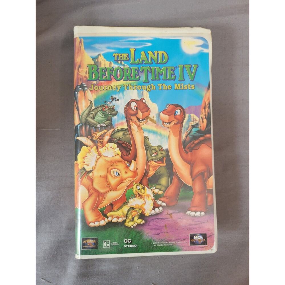 The Land Before Time IV Journey Through the Mists VHS